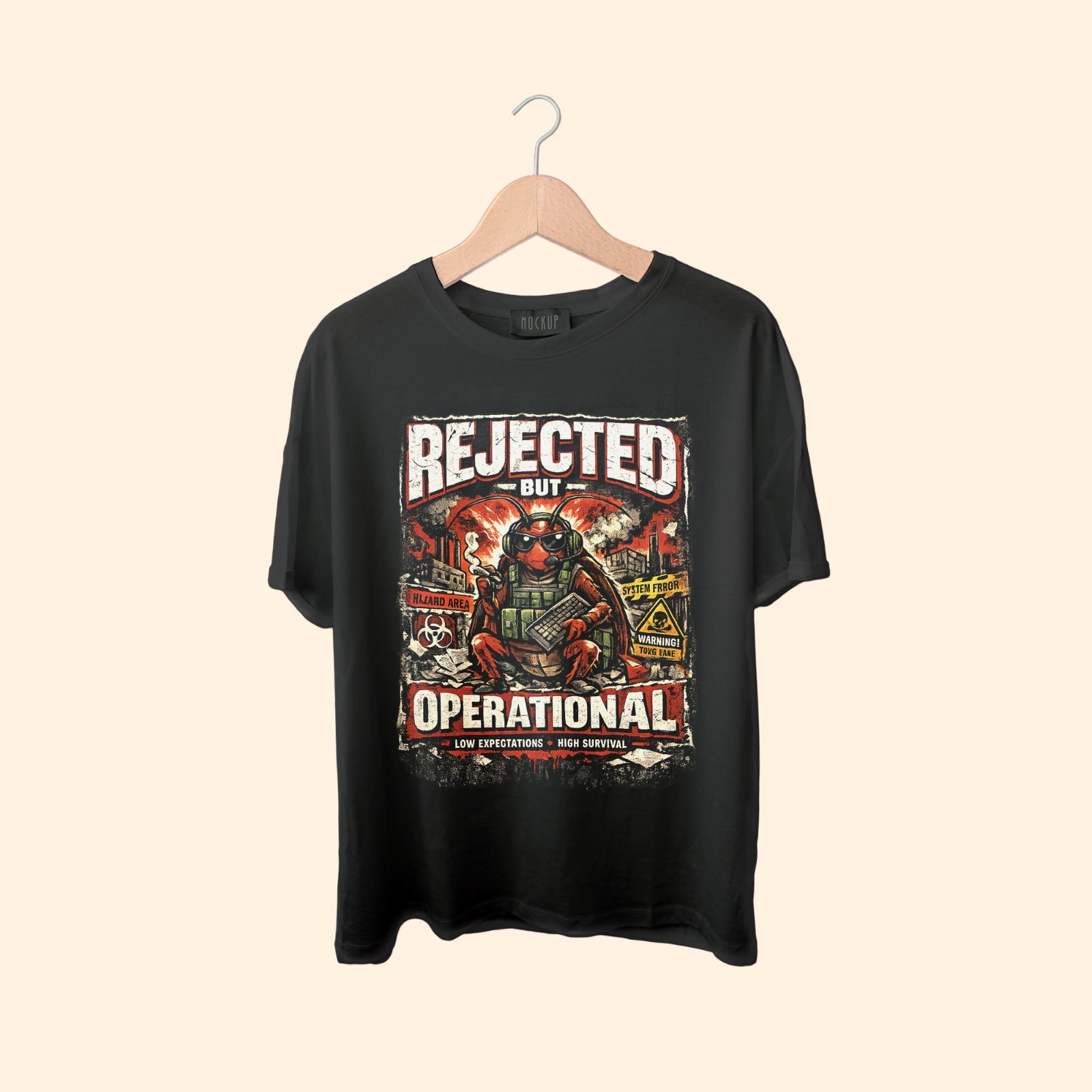 Rejected But Operational Vintage Tee